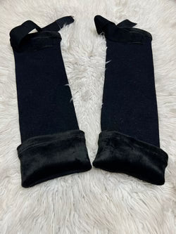 Unisex Woollen Knee Warmers with BELT - Pair