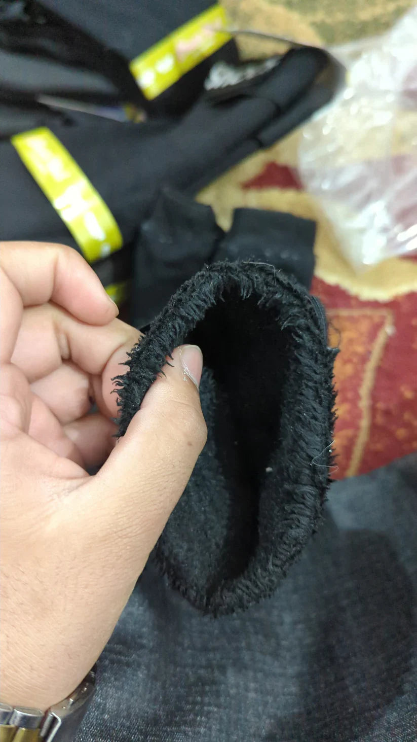 Unisex Woollen Knee Warmers with BELT - Pair